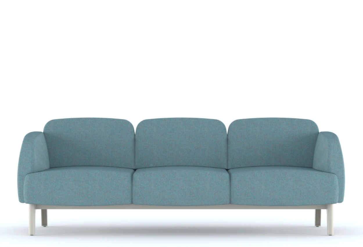 Lucy Üçlü Ofis Kanepesi - Ofis mobilyası - Ofis mobilyaları